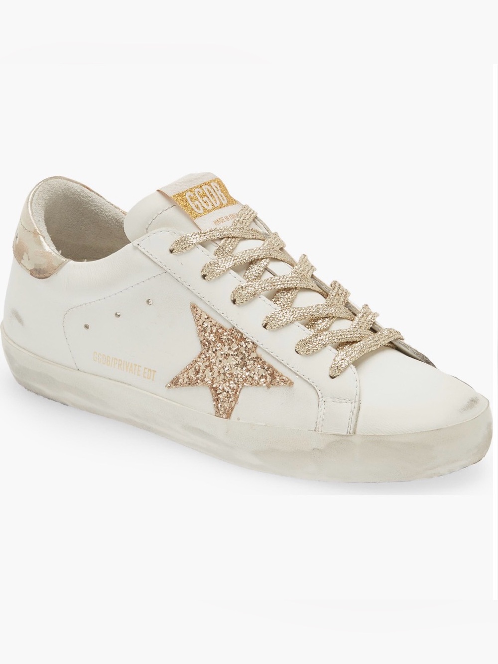 Golden Goose Super Star Low Top Sneaker size US7